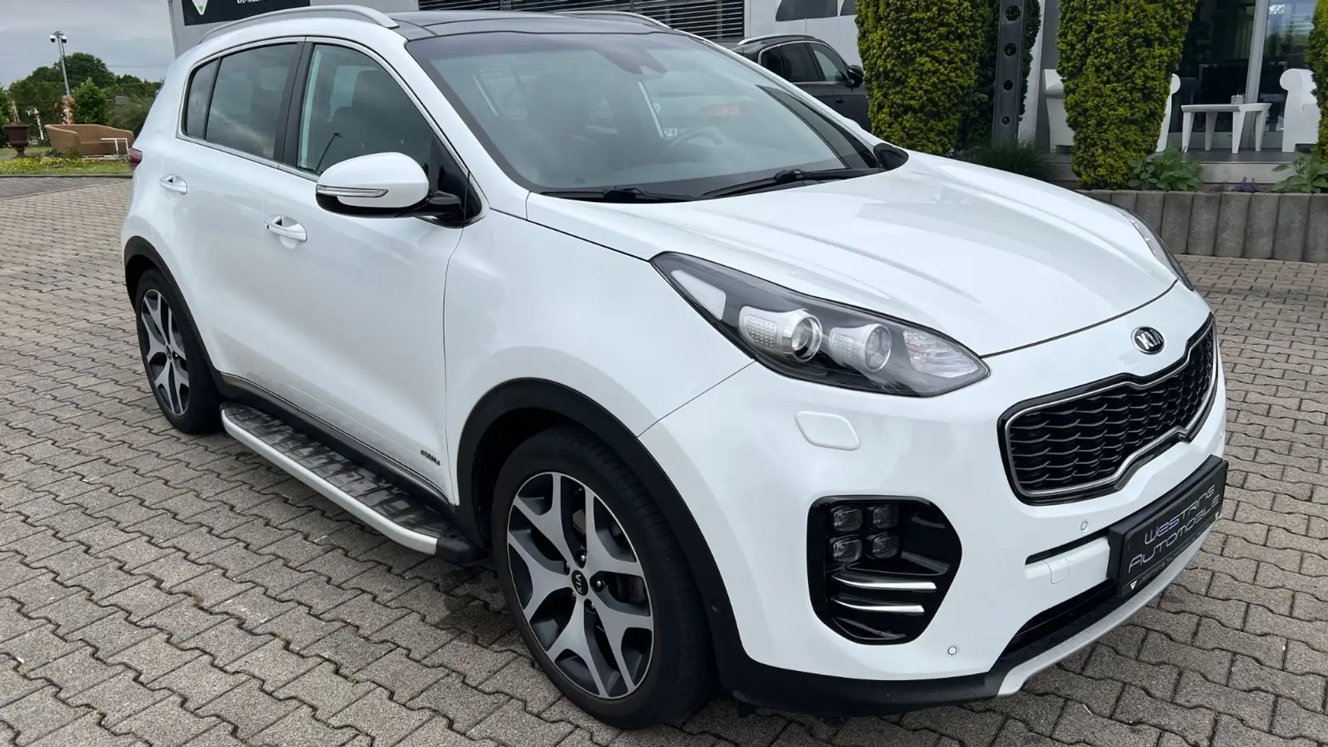 Kia Sportage 1,6 T-GDI GT-Line 4WD Blanc - 1