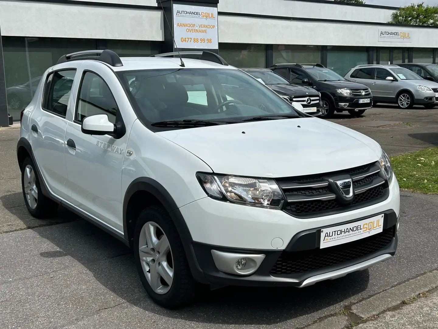 Dacia Sandero Stepway 0.9TCe, 2015, 98.690km, GPS, Garantie Weiß - 2