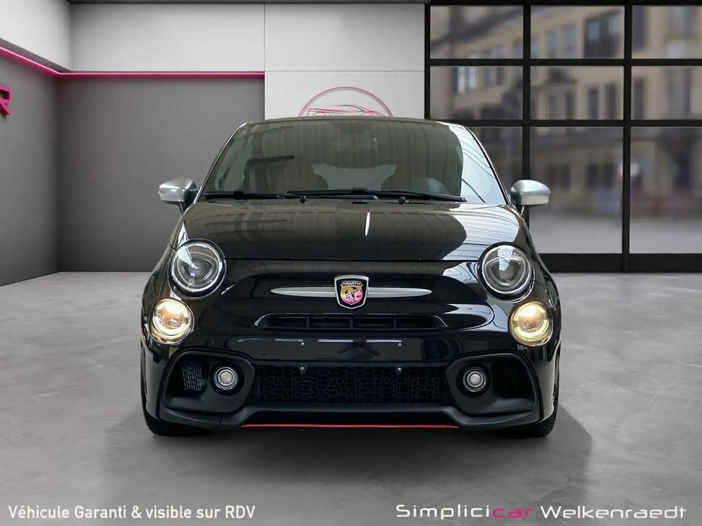 Abarth 595 Turismo Apple carplay/Cuir/ échapp sport/garantie 12M Negru - 2