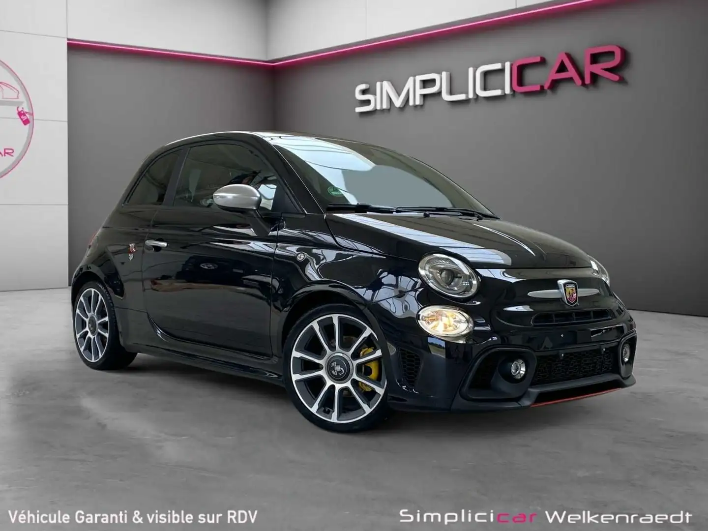 Abarth 595 Turismo Apple carplay/Cuir/ échapp sport/garantie 12M Negru - 1