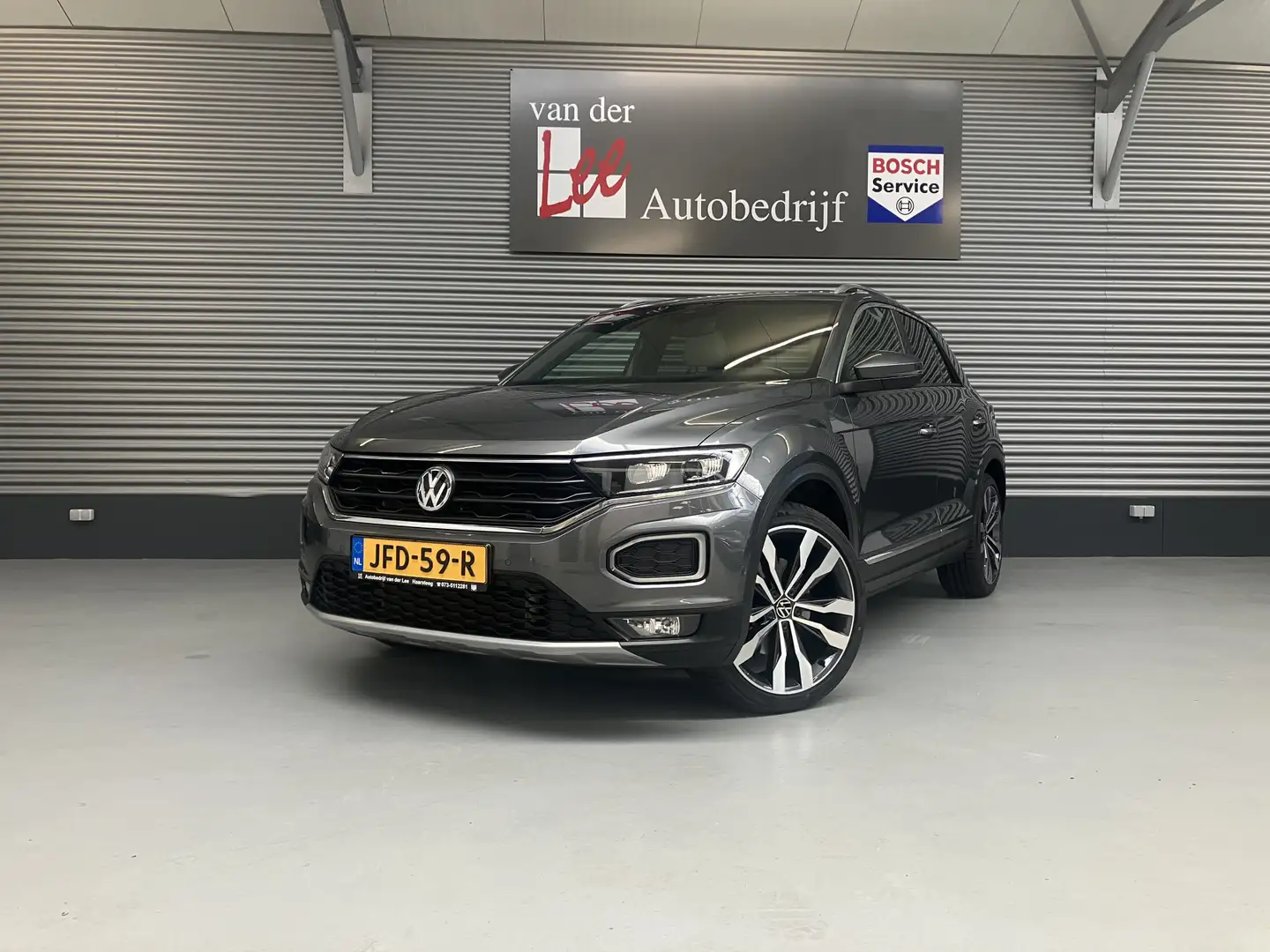 Volkswagen T-Roc 2.0 TSI 4M SPORT/PANORAMA/LEER/DIGI CP/BLIND SP/TR Gris - 1