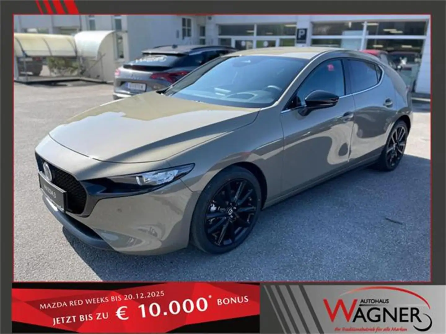 Mazda 3 e-Skyactiv-G140 Homura ab €26.00 Bruin - 1