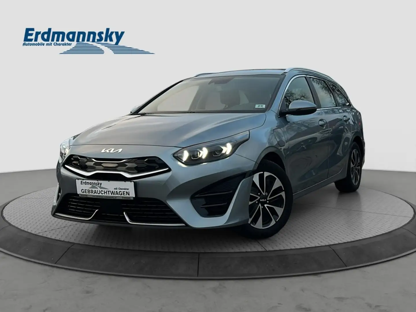 Kia Ceed SW / cee'd SW Plug-in Hybrid Vision/Navi/LED/Kam/hz.LK Klima Argent - 1