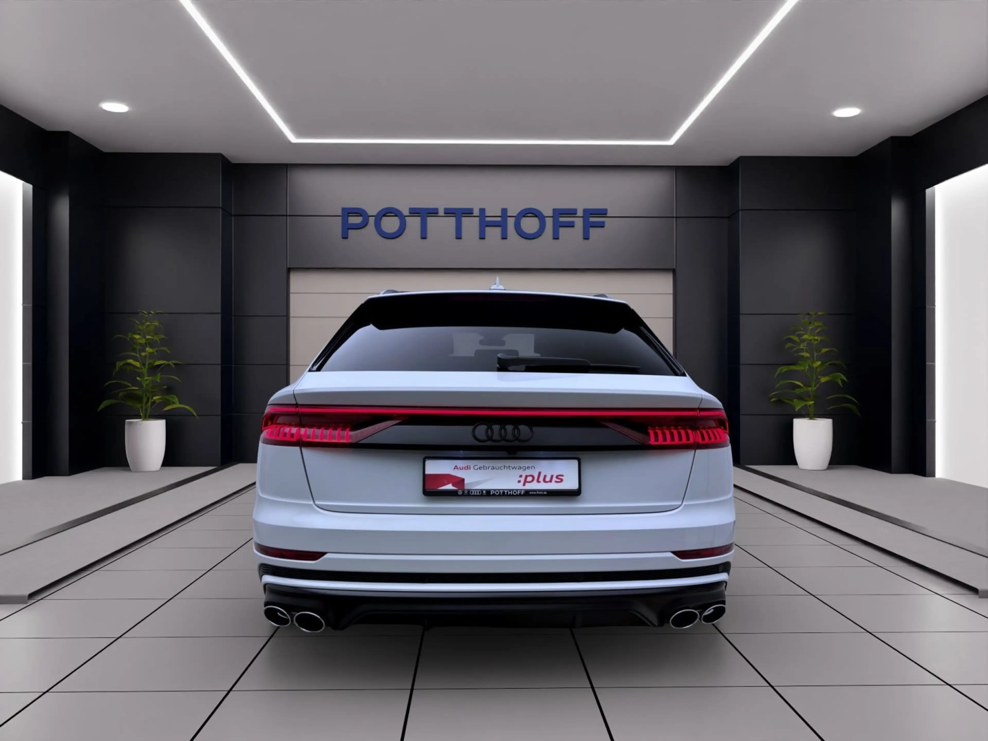 Audi SQ8 Q PANO Matrix NAVI HuD B&O SITZHZG — photo 4