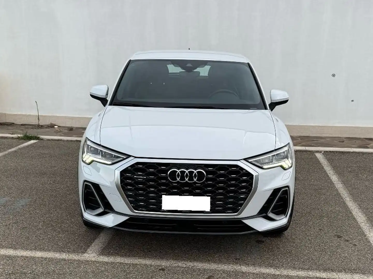 Audi Q3 Q3  Sportback 40 2.0 tdi S line edition quattro Blanc - 1