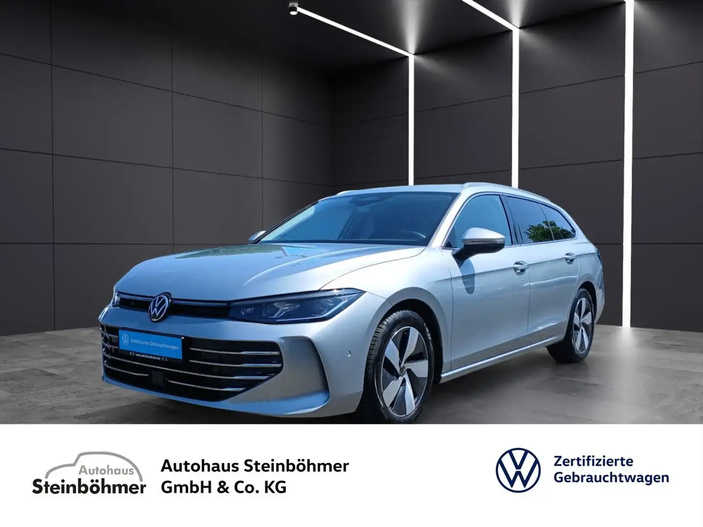 Volkswagen Passat Variant Passat Elegance 2.0TDI DSG IQ.Light Navi AHK ACC Grijs - 1