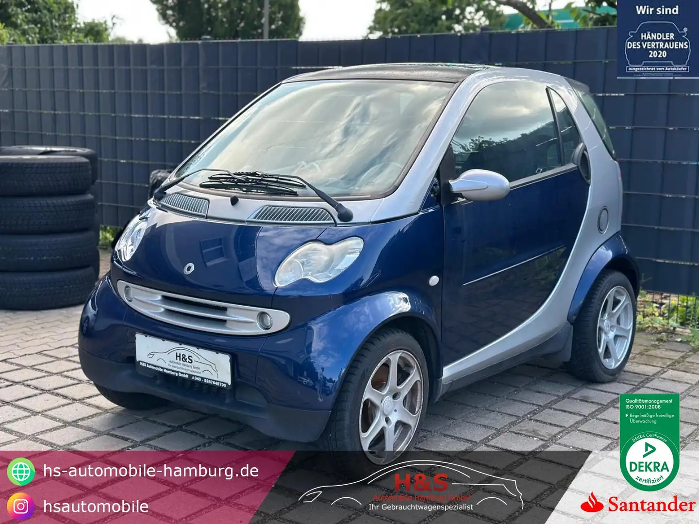 smart forTwo coupe CDI Basis Plateado - 1