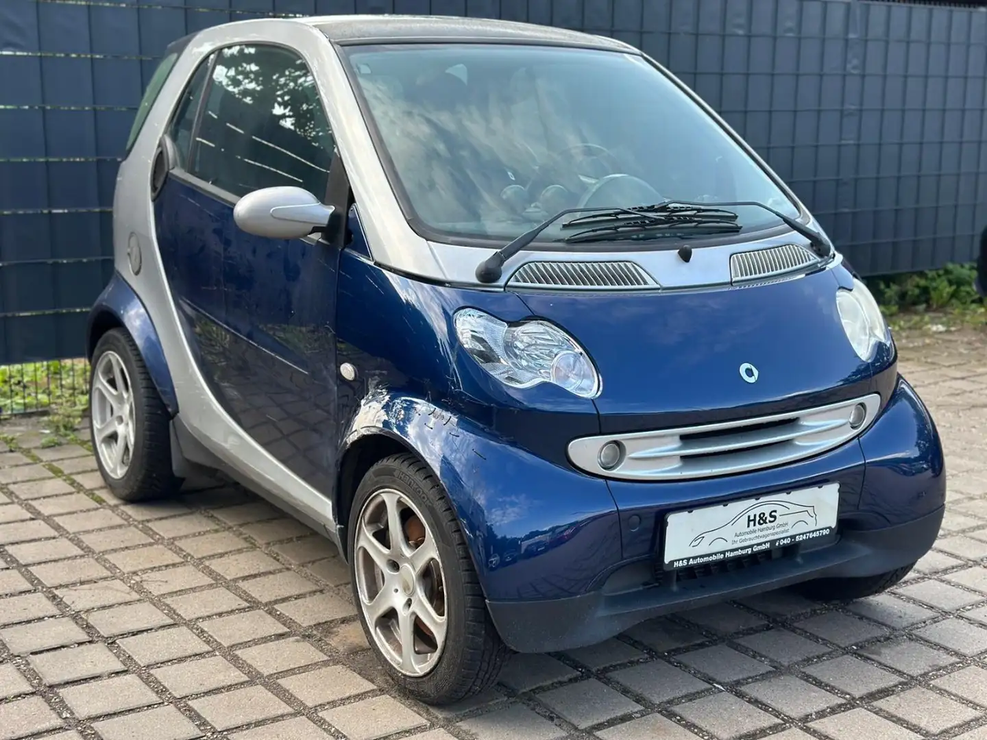 smart forTwo coupe CDI Basis Plateado - 2
