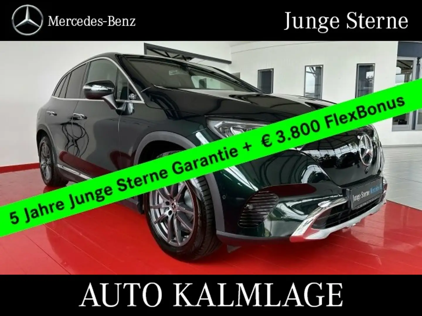Mercedes-Benz EQE SUV EQE 300 DISTRONIC+KAMERA+EASYP+SPURP+MEMORY Navi Verde - 1
