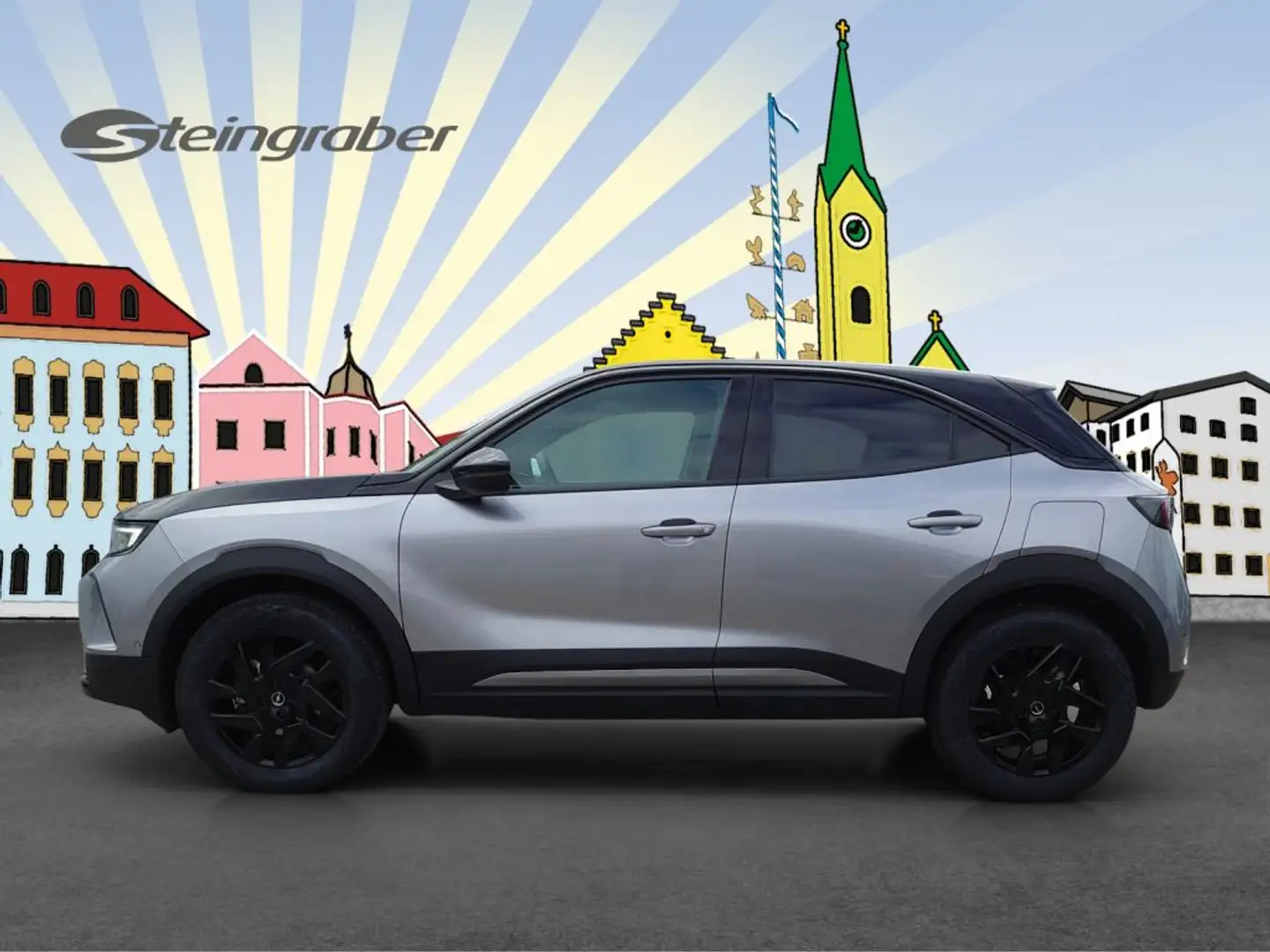 Opel Mokka 1.2 DI Turbo Automatik GS (B/B) Grau - 2