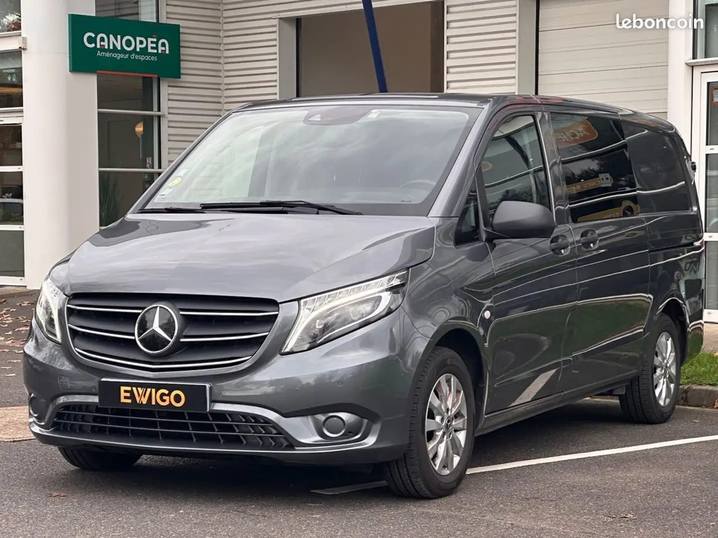 Mercedes-Benz Vito 114 cdi 135ch compact long select bva Gris - 1
