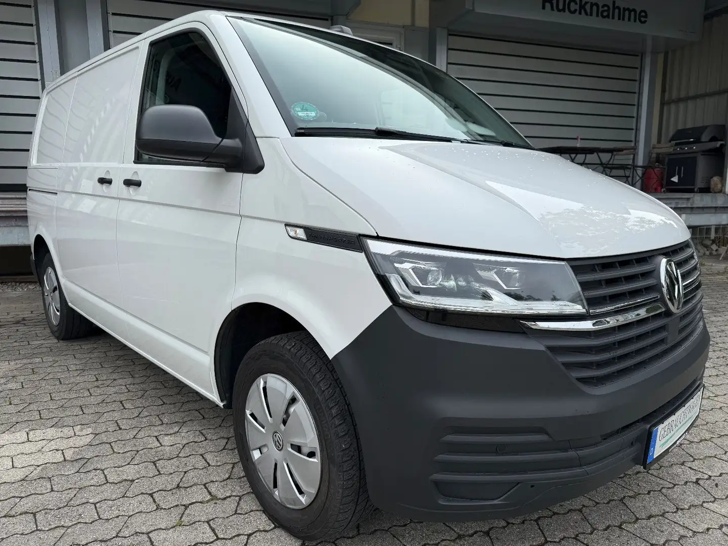 Volkswagen T6.1 Transporter 2.0 Tdi DSG Navi LED Kamera Blanc - 1