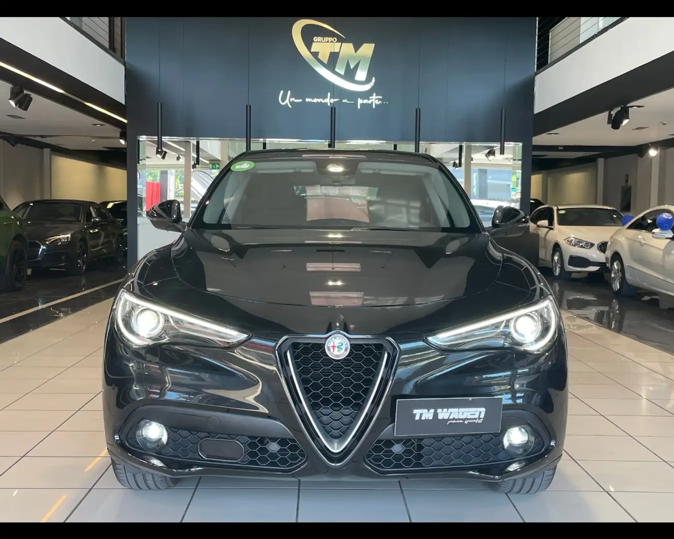 Alfa Romeo Stelvio 2.2 Turbodiesel 210 CV AT8 Q4 2018 *IVA* Nero - 2