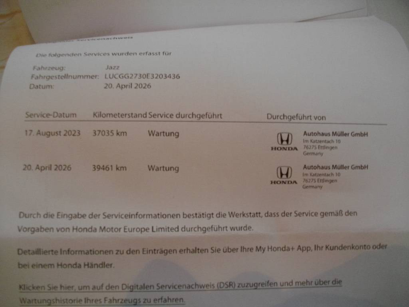 Honda Jazz *nur 39`tkm*Rentnerwagen in sehr bildschönem Zustand* — photo 12