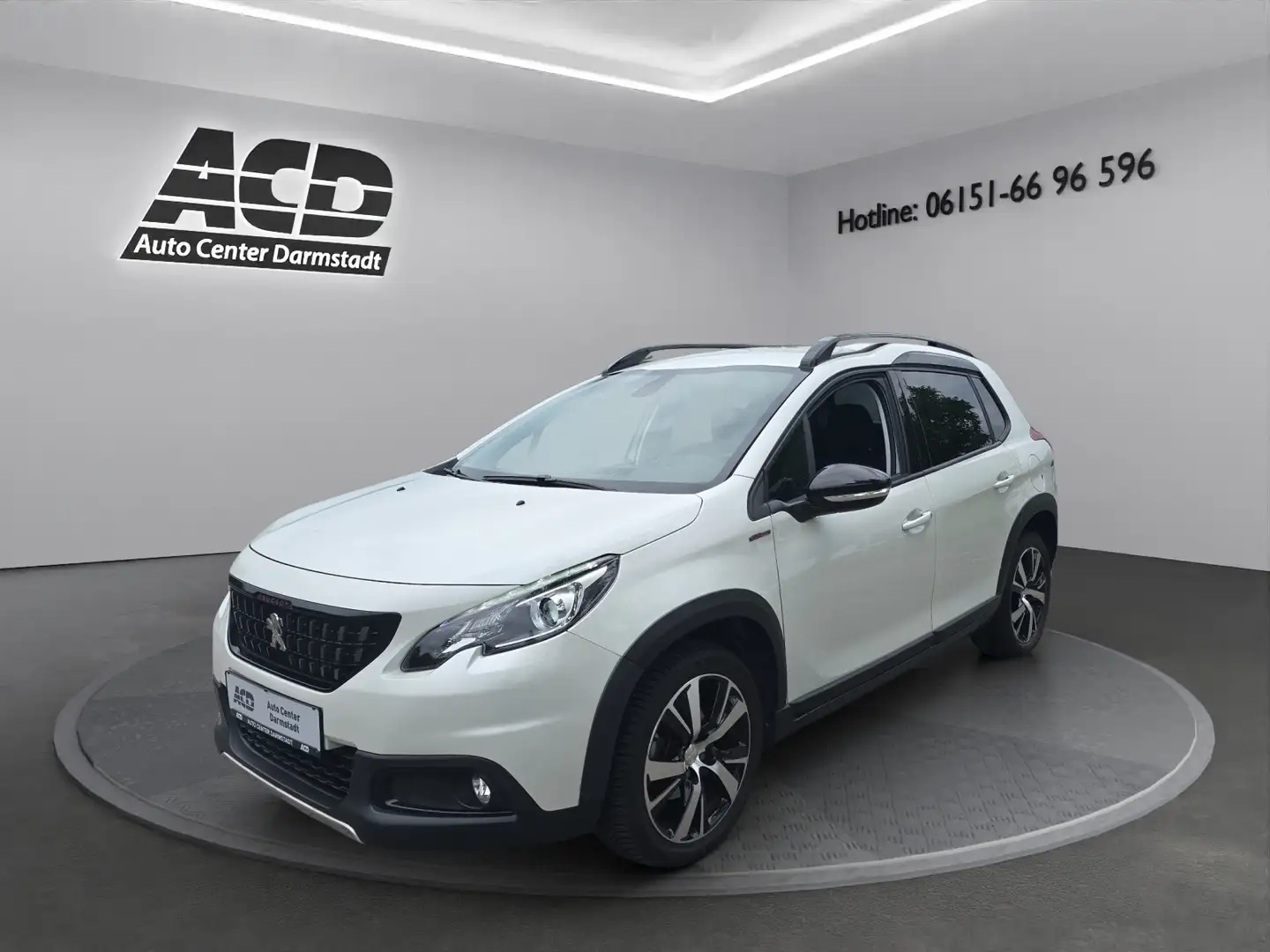 Peugeot 2008 PureTech 110 EAT6 ALLURE *GT-Line*Leder*NAV*17ZOLL Blanc - 1