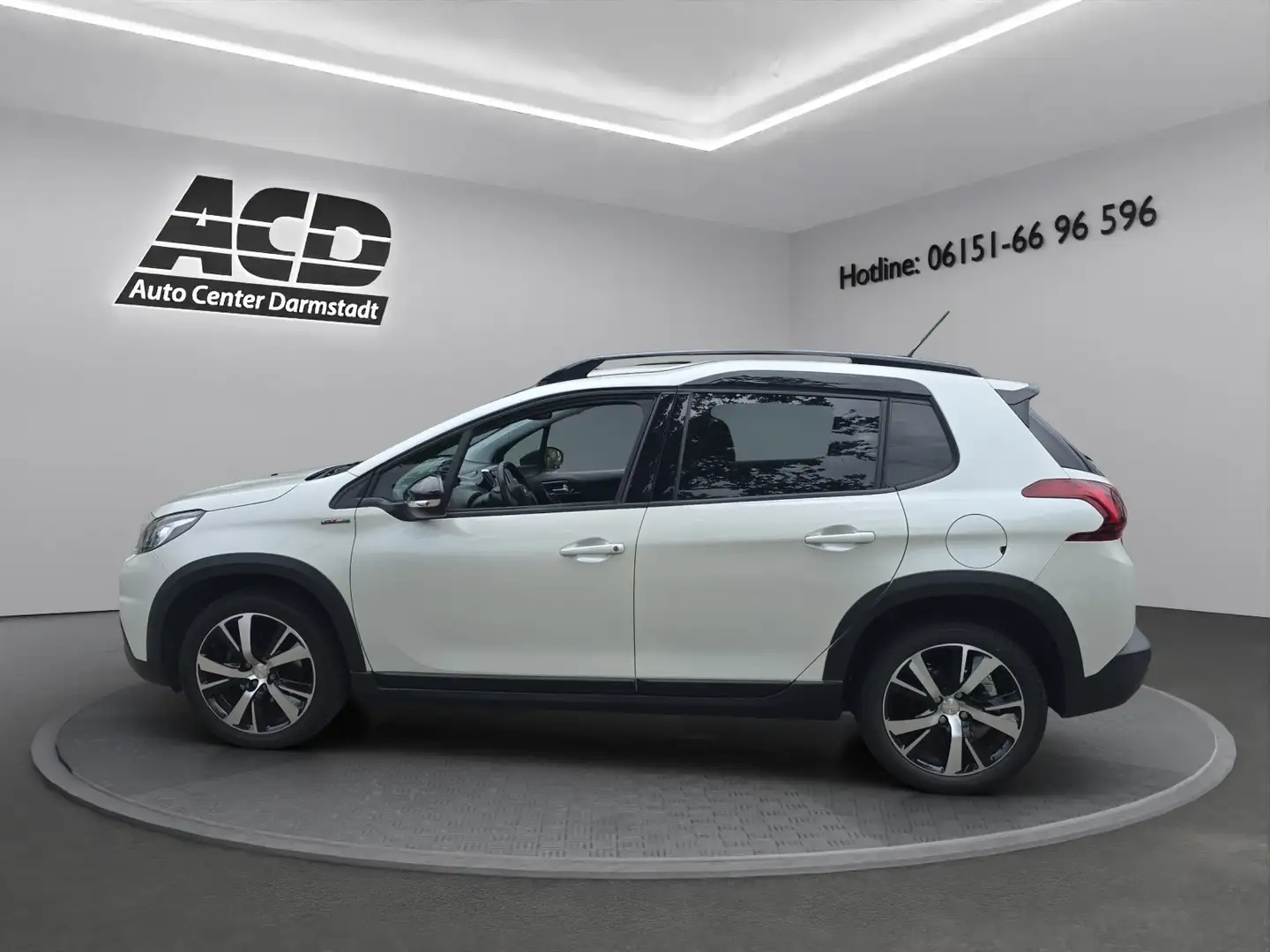 Peugeot 2008 PureTech 110 EAT6 ALLURE *GT-Line*Leder*NAV*17ZOLL Blanc - 2
