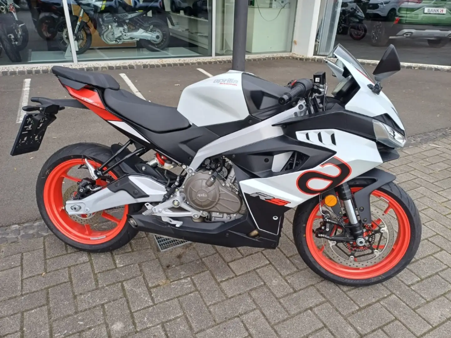 Aprilia RS 457 *E5+*48PS*A2*Weiß* Fehér - 2