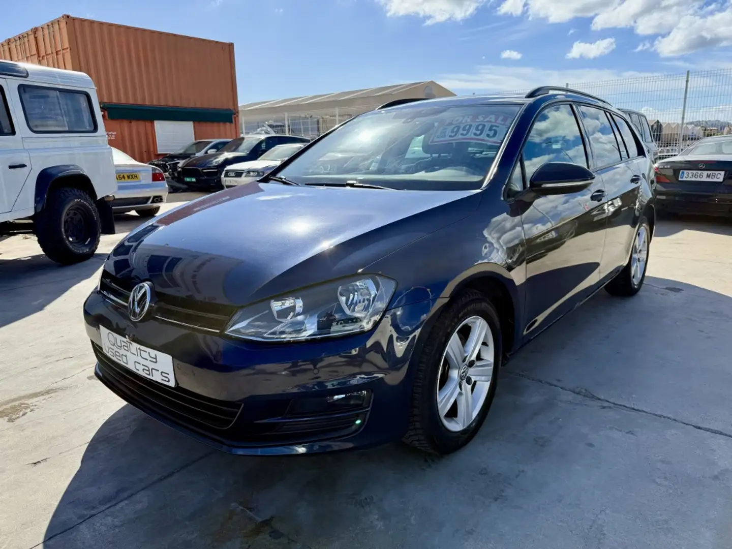 Volkswagen Golf Variant 1.4 TSI BMT Advance DSG 125 Azul - 2