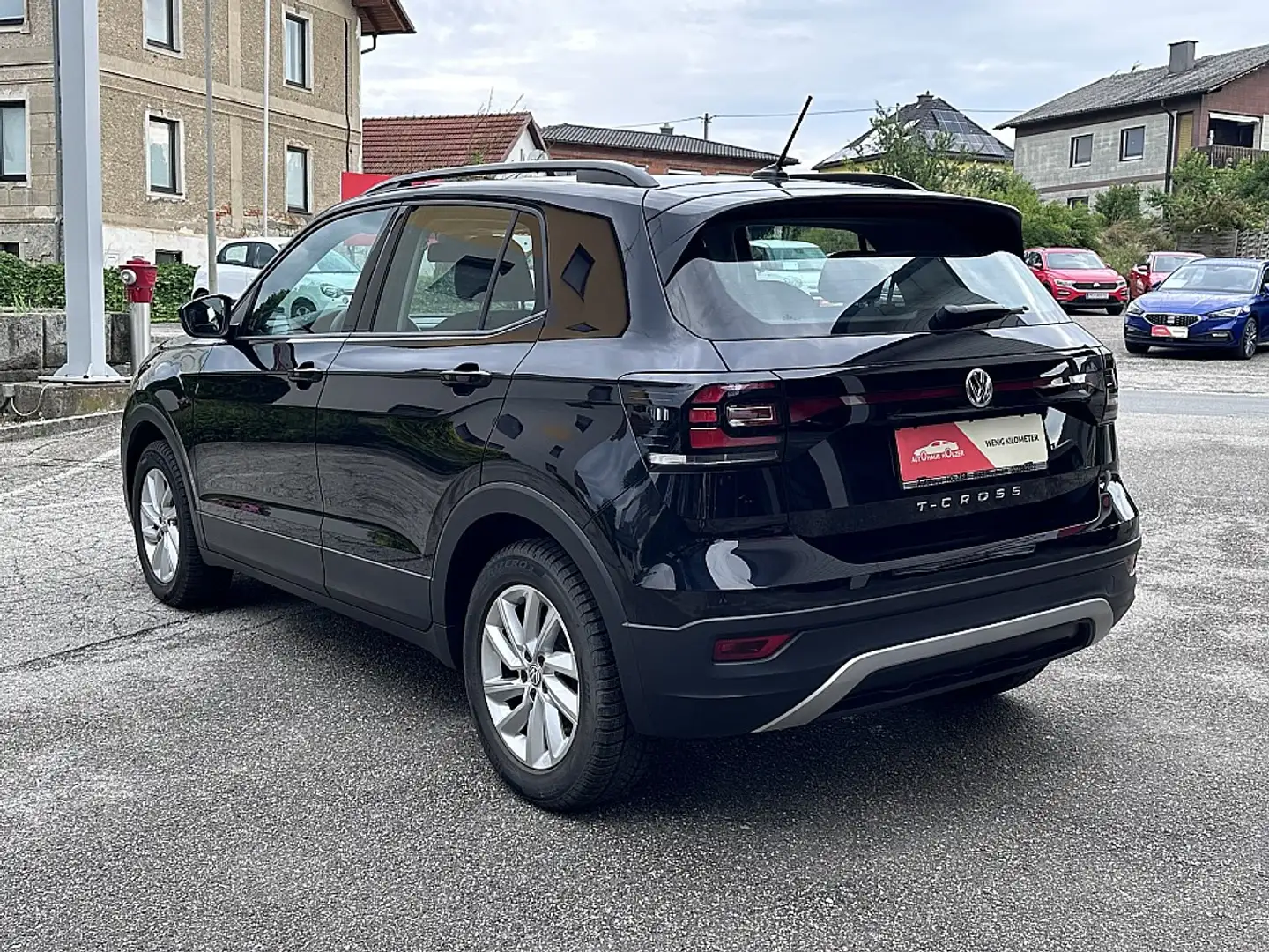 Volkswagen T-Cross 1,0 TSI Life DSG *Garantie, 1. Besitz, Blind Spot* Schwarz - 2