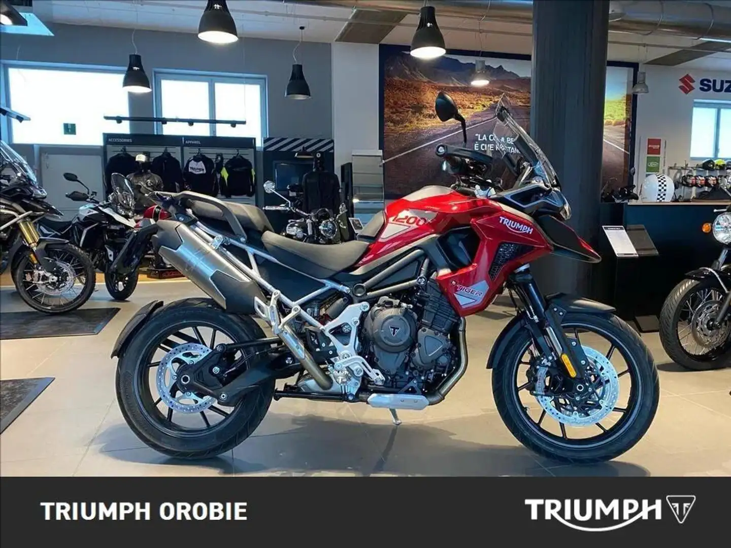 Triumph Tiger 1200 GT Pro Abs Rosso - 1