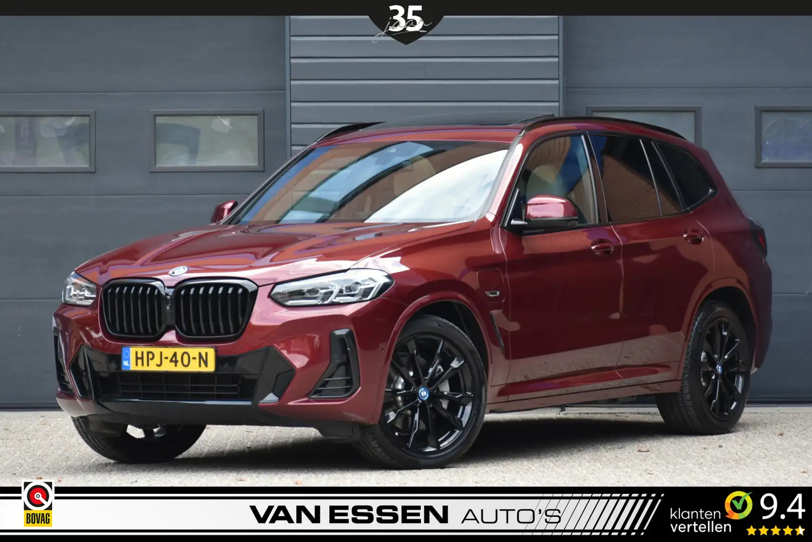 BMW X3 xDrive30e High Executive M-Sport Pano Head-Up Trek Rot - 1