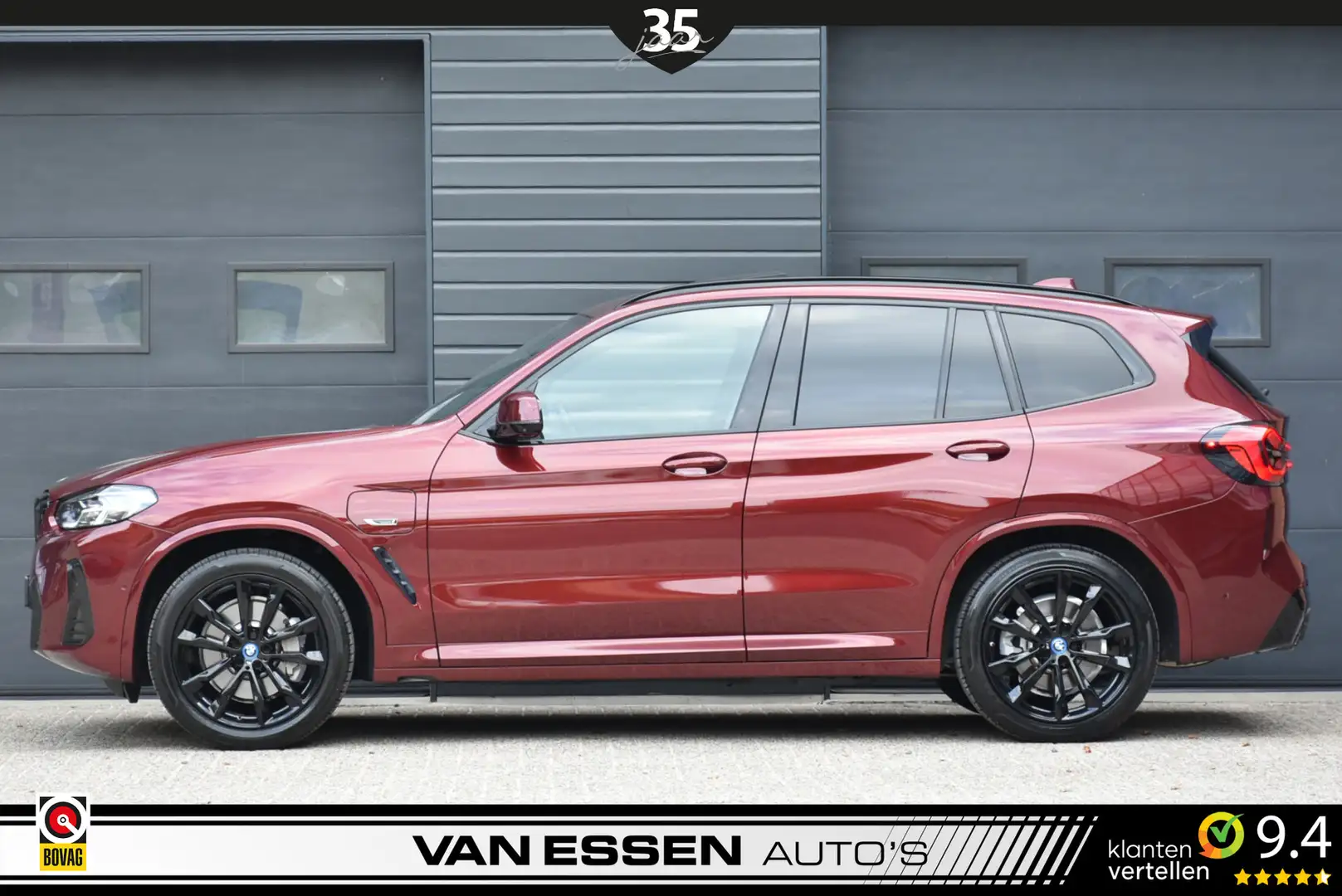 BMW X3 xDrive30e High Executive M-Sport Pano Head-Up Trek Rot - 2