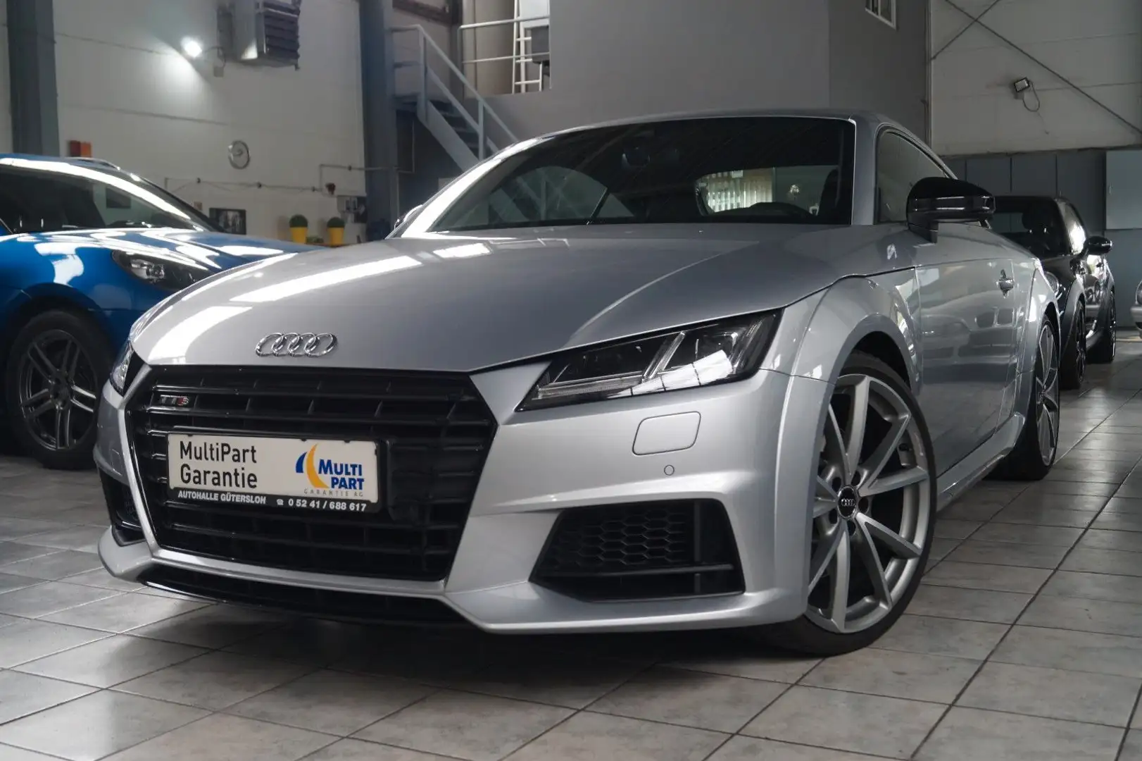 Audi TT Coupe TTS Coupe 2.0 TFSI quattro*Leder*PDC*Navi* Silber - 1