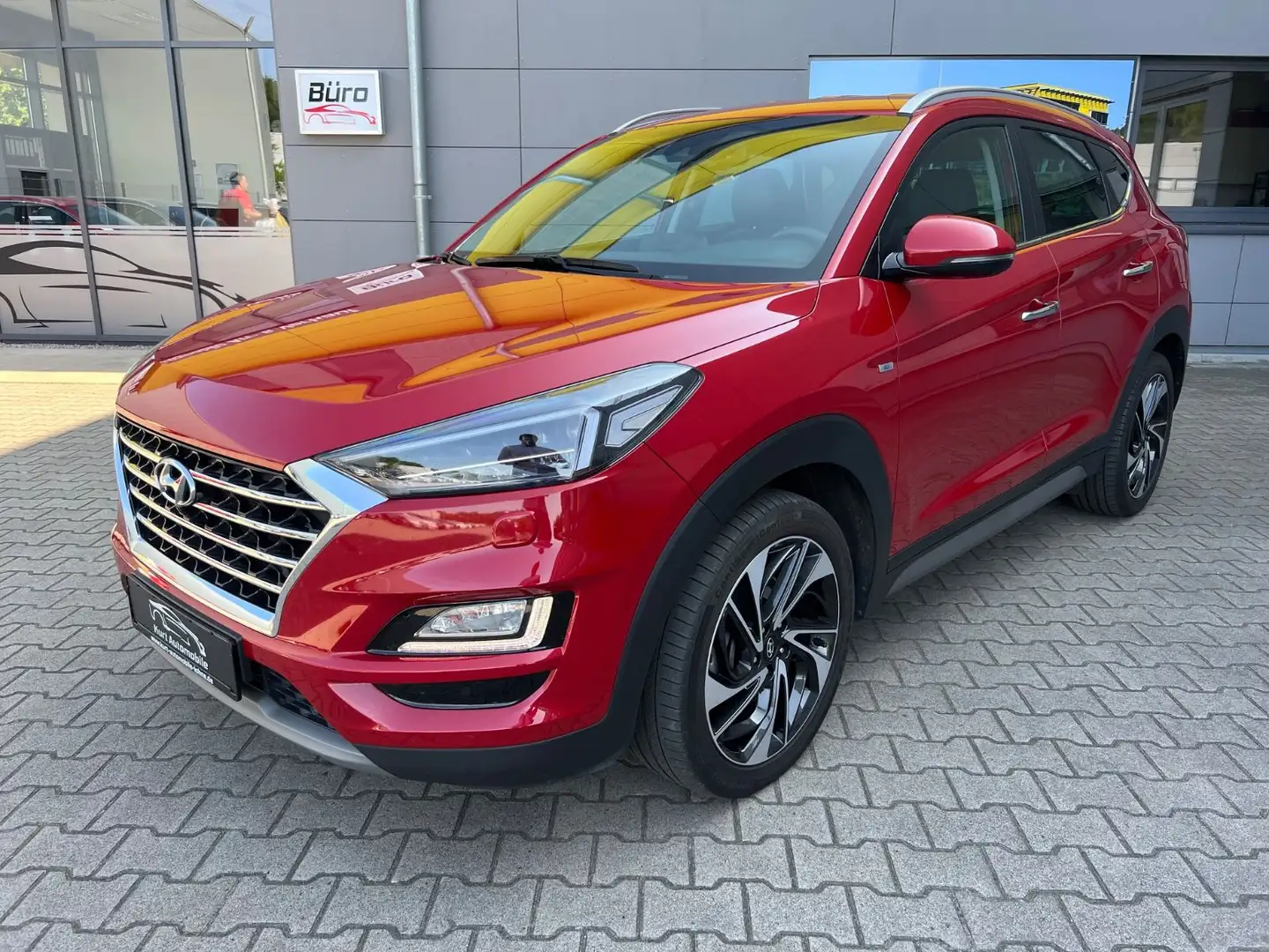 Hyundai TUCSON Premium Mild-Hybrid 4WD/ALLRAD/KAMERA/AUT Rot - 2