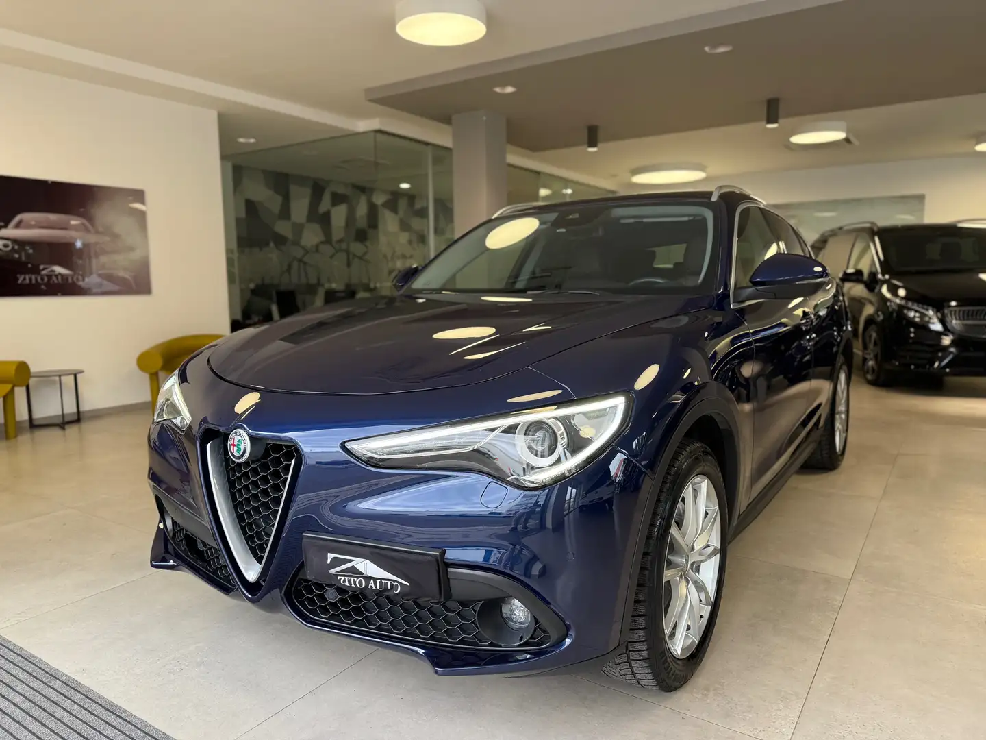 Alfa Romeo Stelvio 2.2 t Executive Q4 210cv auto Blauw - 1