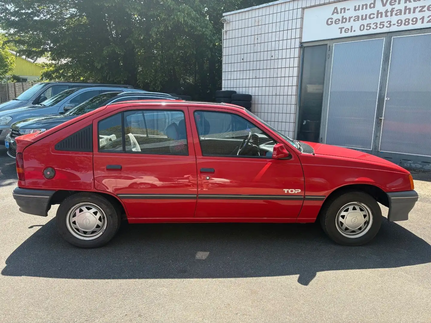 Opel Kadett E TOP Rot - 2