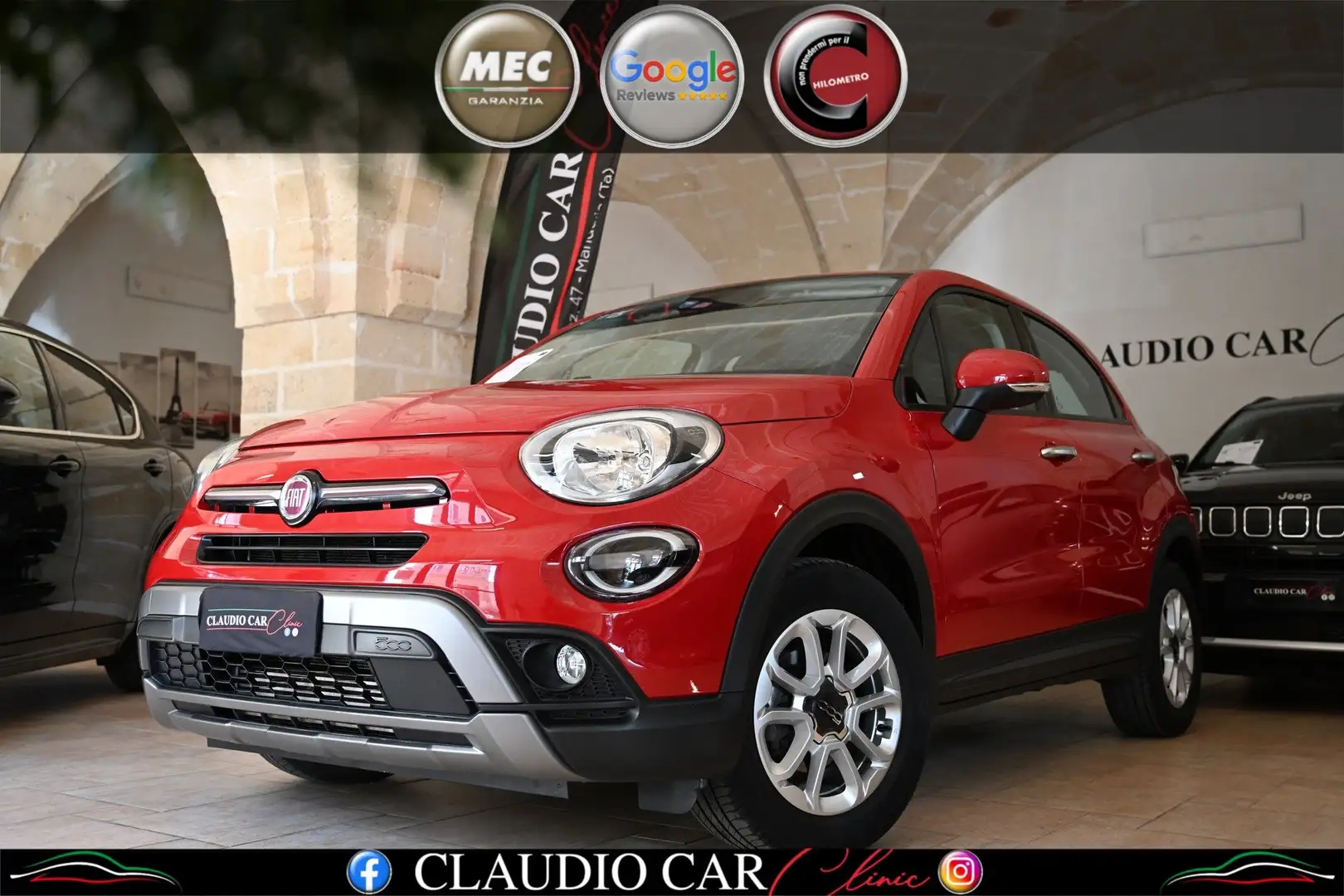 Fiat 500X 500 X 2018 1.3 mjt City Cross 4x2 95cv Rosso - 1