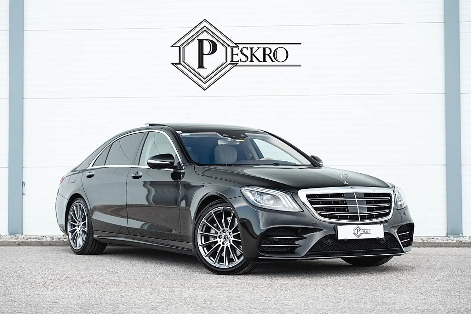 Mercedes-Benz S 400 D LANG 4MATIC Aut. *AMG-PAKET*BURMESTER*LUFT*MU... Schwarz - 1
