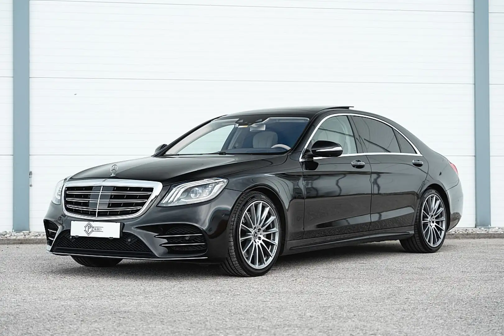 Mercedes-Benz S 400 D LANG 4MATIC Aut. *AMG-PAKET*BURMESTER*LUFT*MU... Schwarz - 2