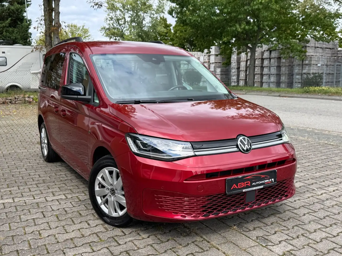 Volkswagen Caddy Life 2.0 TDI BMT DSG ACC LED NAVI 1-HAND Rot - 1