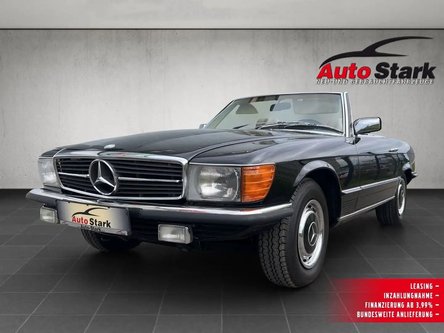 Mercedes-Benz SL 380 158 PS Oldtimer mit H-Zulassung Negru - 1