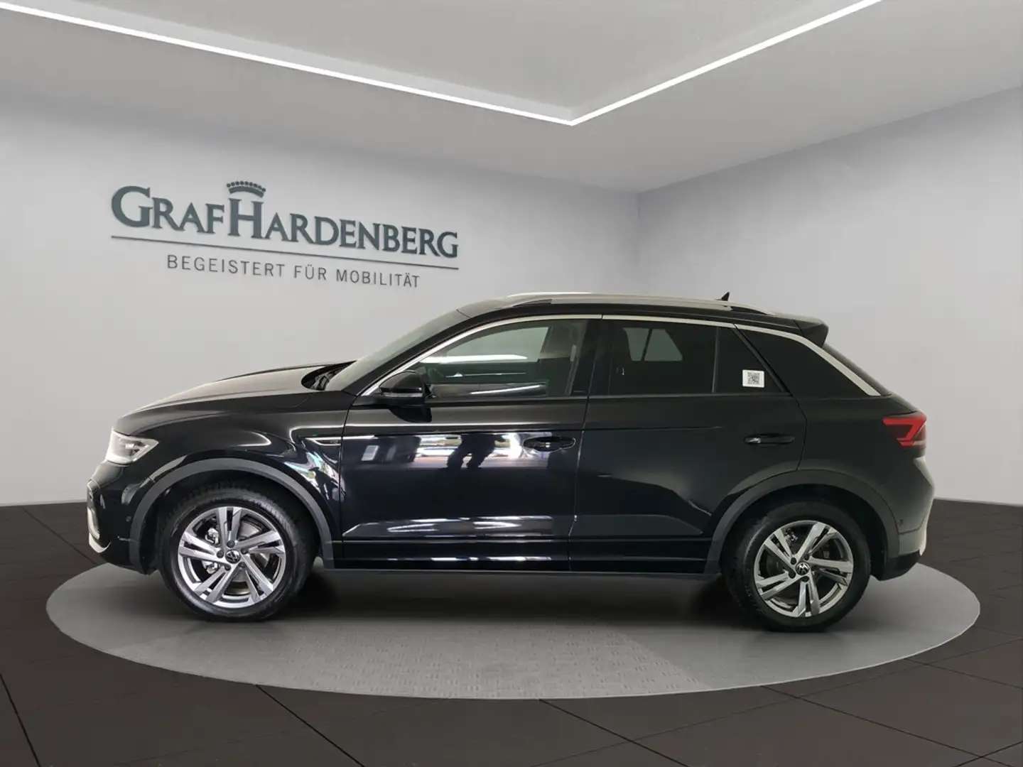 Volkswagen T-Roc 1.5 TSI DSG R Line ACC Kamera Navi AHK Schwarz - 2