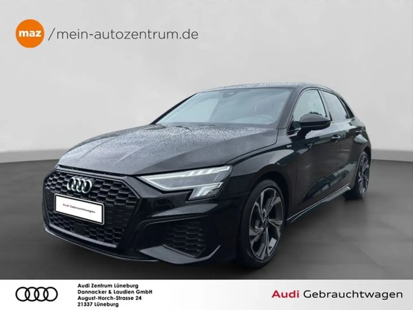 Audi A3 Sportback 35 1.5 TFSI S line Alu LED Navi ACC Schwarz - 2