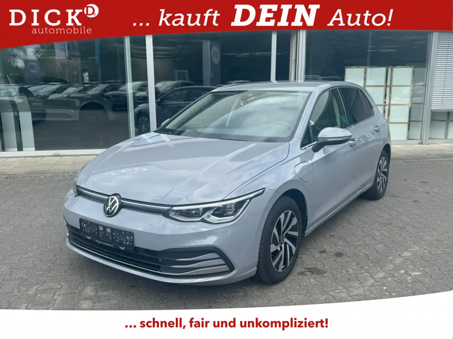 Volkswagen Golf VIII 1.4TSI VIRTU+NAVI+LED+SHZ+ACC+PDC+ Grau - 1