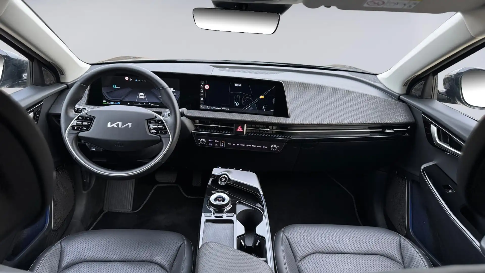 Kia EV6 Plus 77.4 kWh, leder, achteruitrijcamera, meridian Blauw - 2