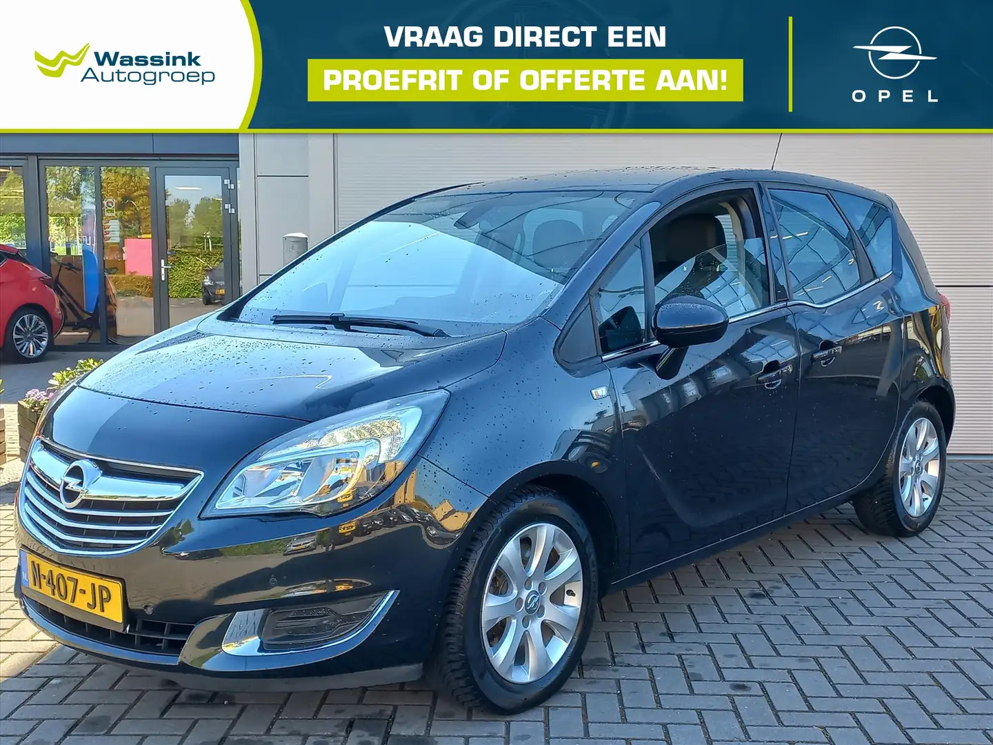 Opel Meriva 1.4T 140pk Blitz | Climate control | Navigatie | L Zwart - 1
