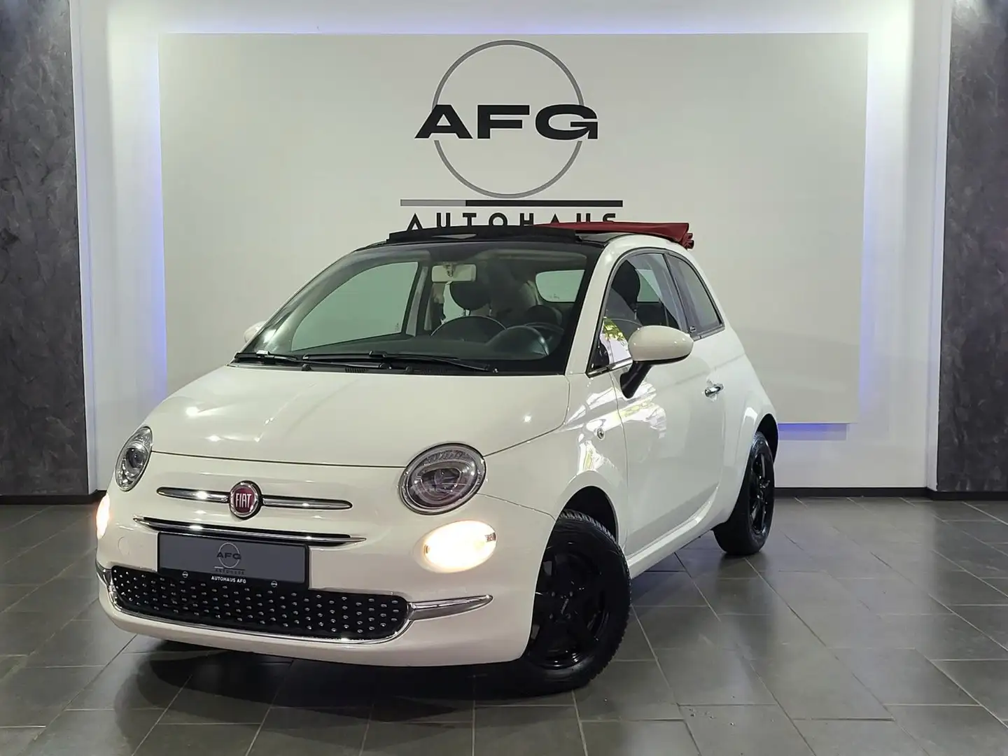 Fiat 500C *AUTOMATIK*APPLE ANDROID CARPLAY* Weiß - 1