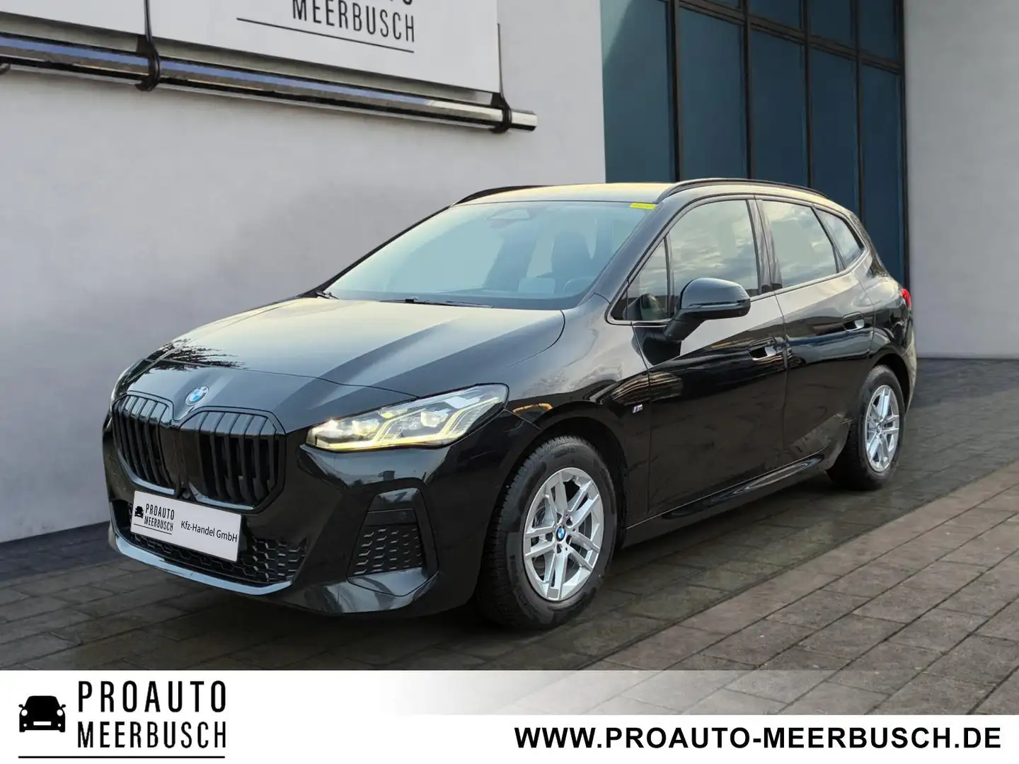 BMW 218 i Active Tourer M SPORT AHK/ACC/HUD/MEMORY Zwart - 1