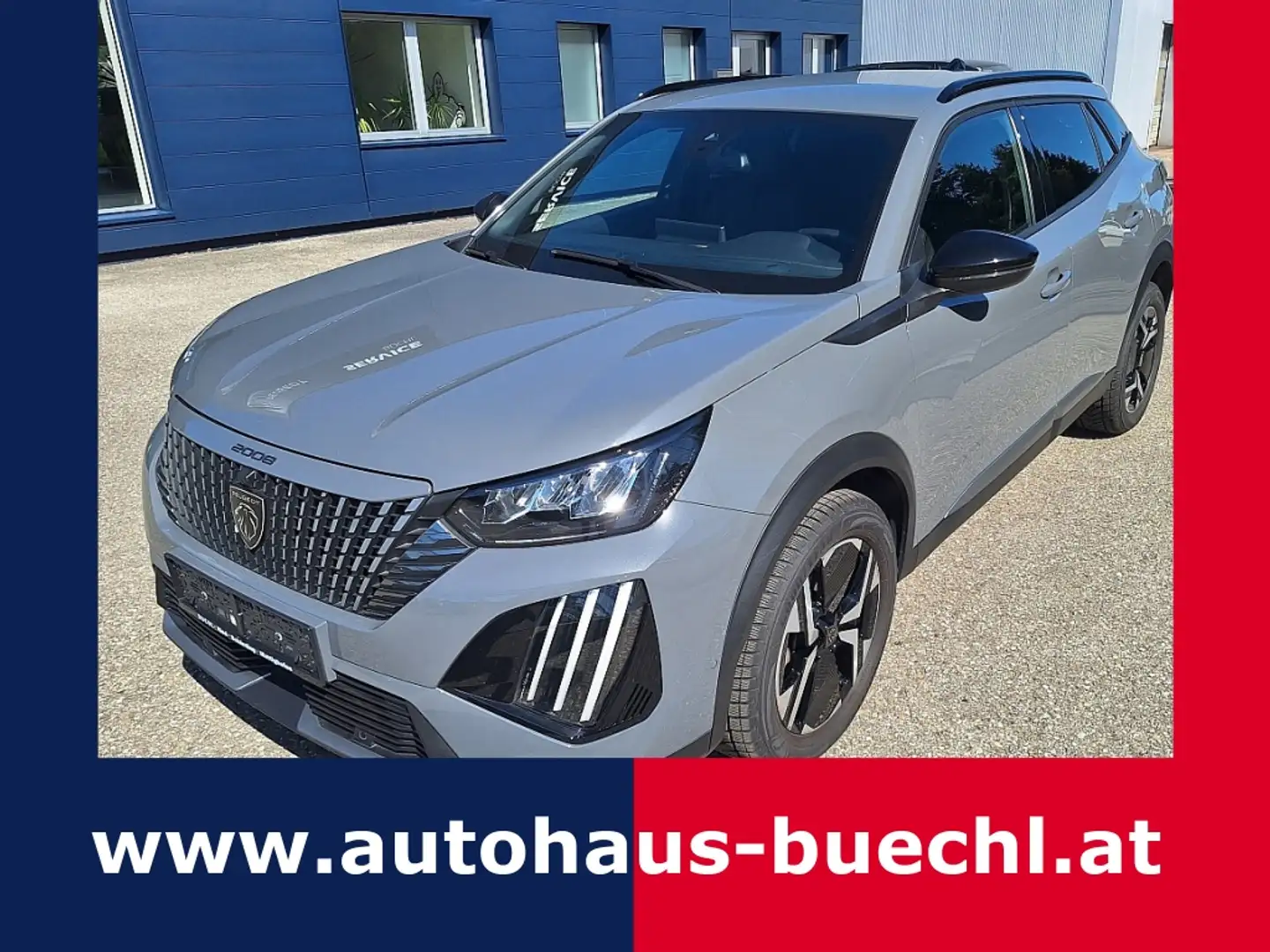 Peugeot 2008 PureTech 100 S&S Allure 6-Gang-Manuell Grijs - 1