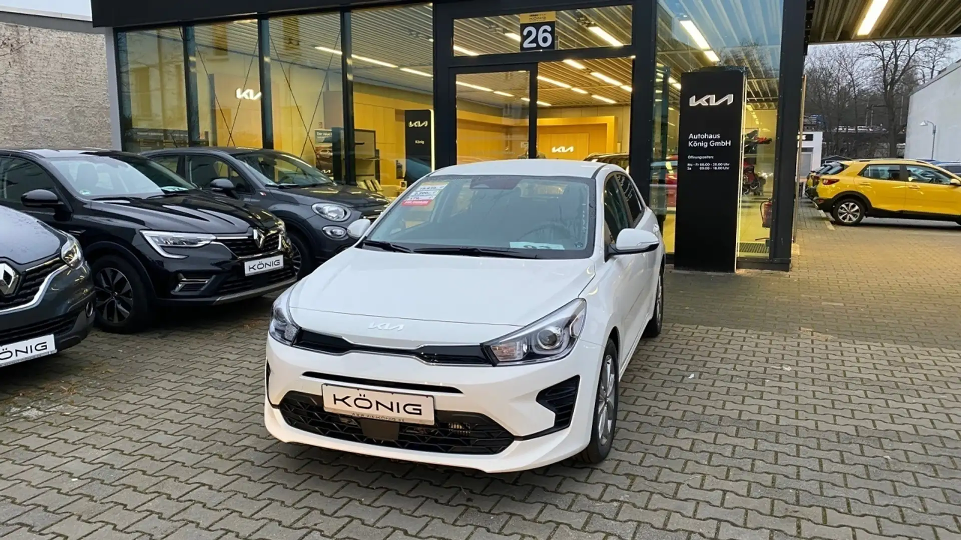 Kia Rio 1.0T 100 VISION Klimaautomatik Sitzheizung Weiß - 1