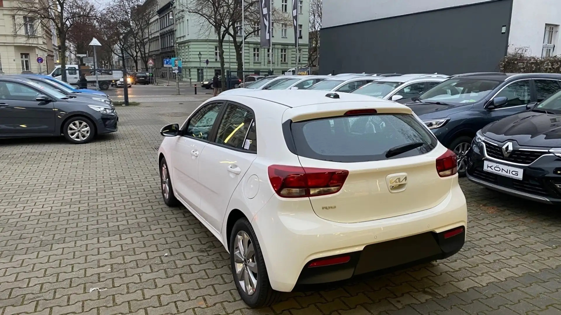 Kia Rio 1.0T 100 VISION Klimaautomatik Sitzheizung Weiß - 2