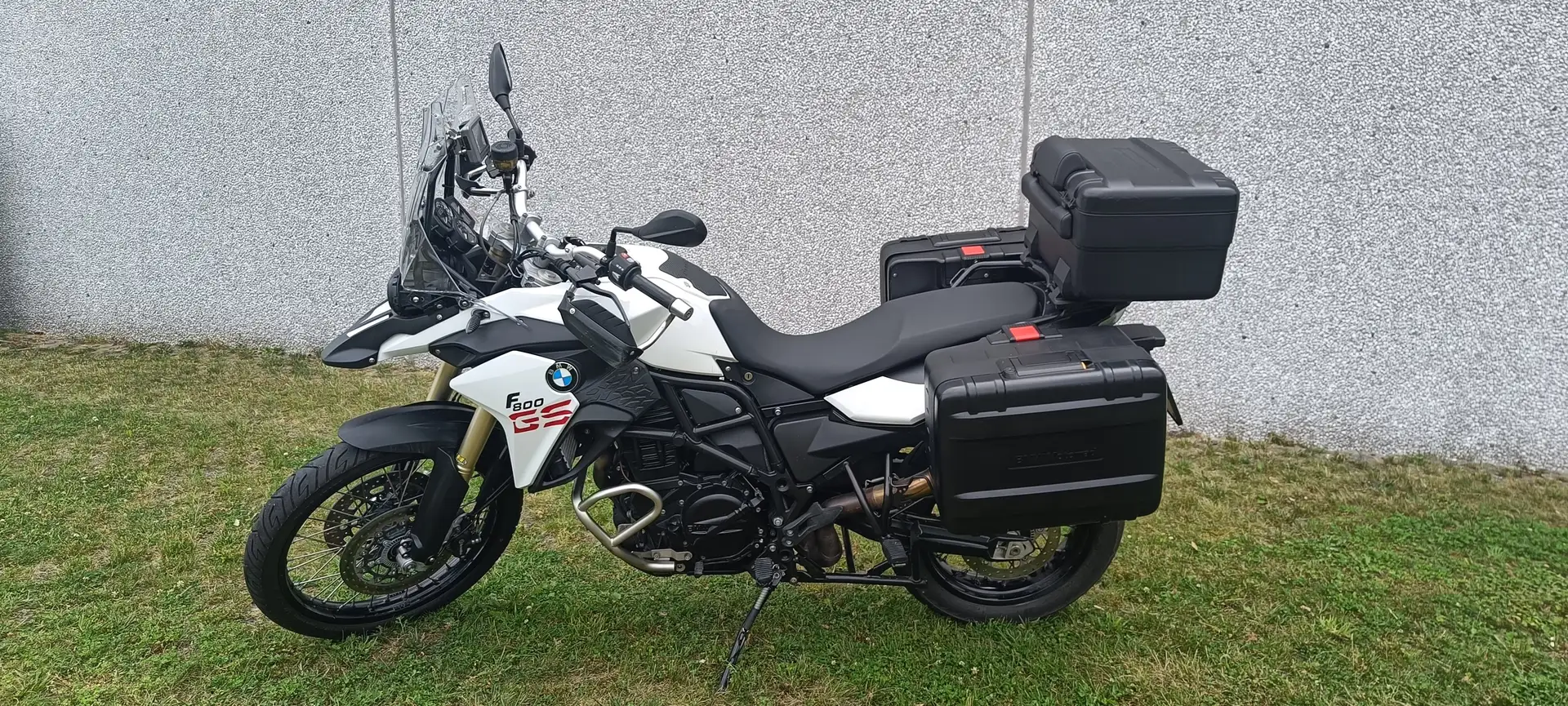 BMW F 800 GS Blanc - 1