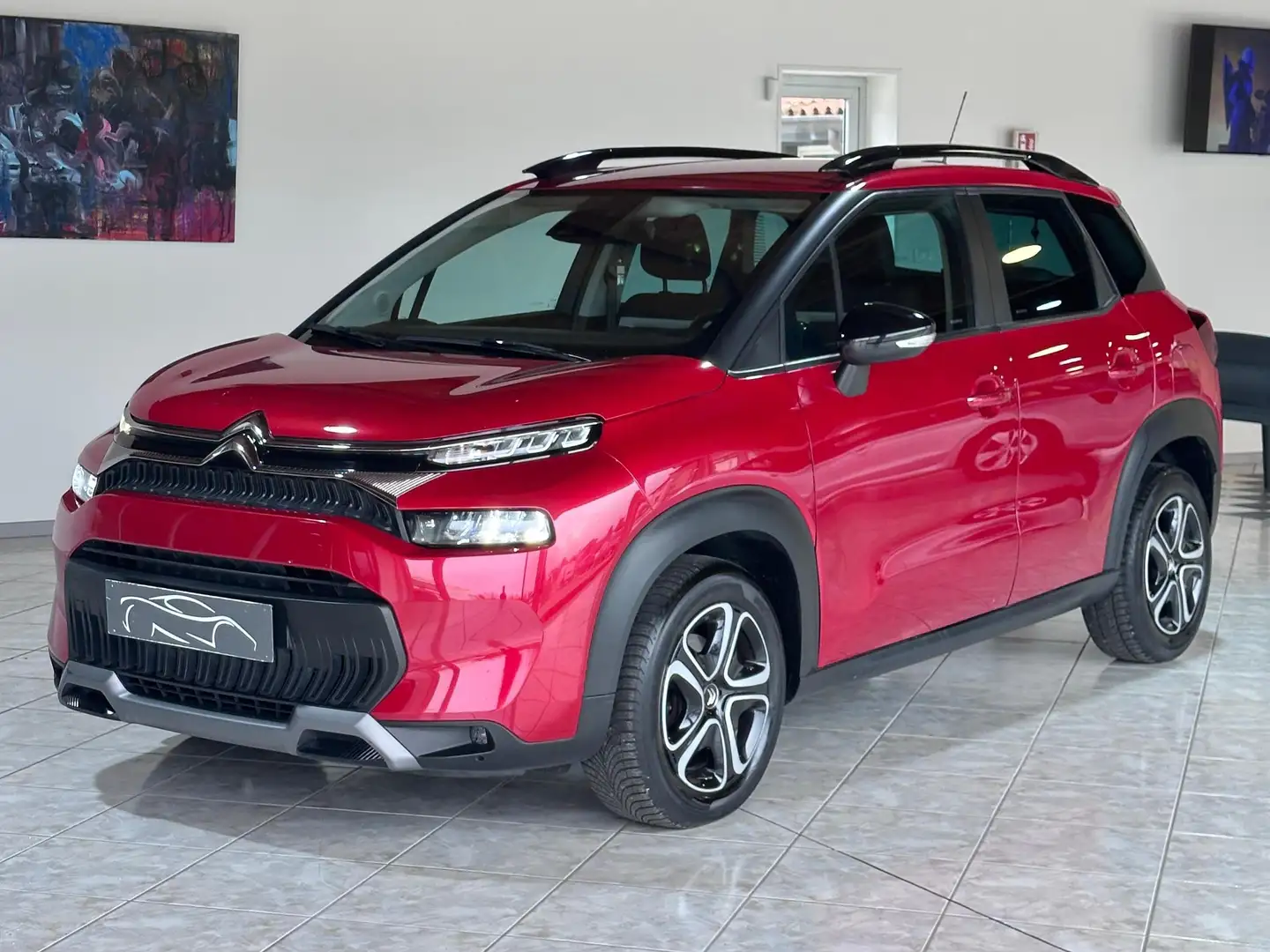 Citroen C3 Aircross C3 Aircross I 2021 1.5 bluehdi Shine Pack s Rouge - 1