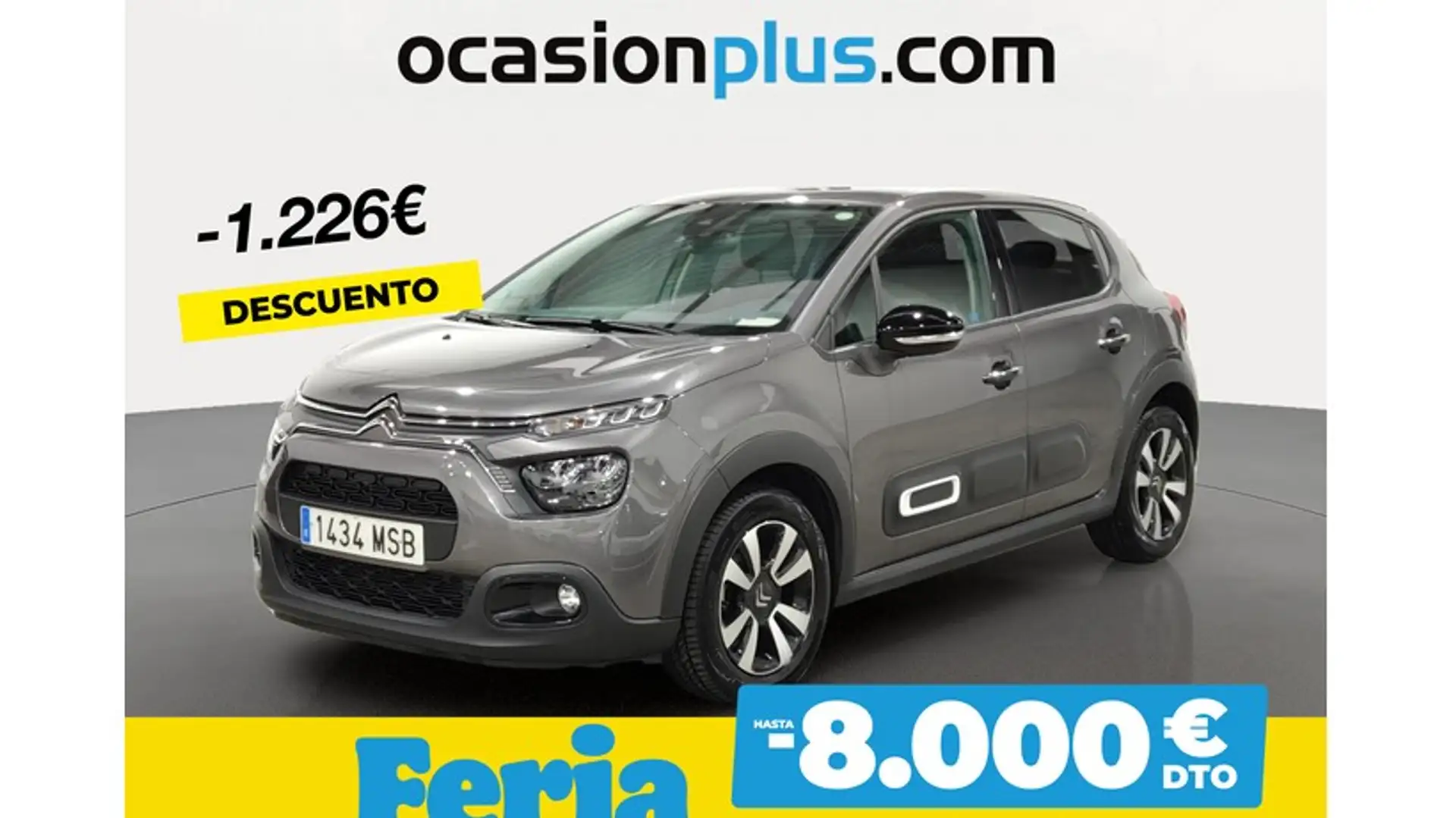 Citroen C3 Origin 1.2 PureTech S&S Max 110 Gris - 1
