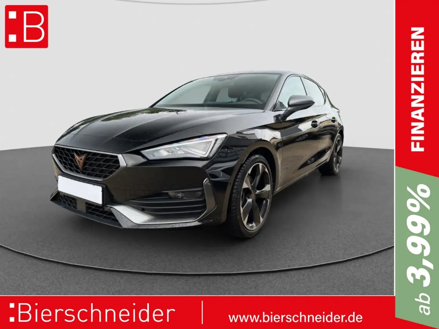 CUPRA Leon 1.5 eTSI DSG AB 217EUR NAVI REAR VIEW SHZ ACC Schwarz - 1