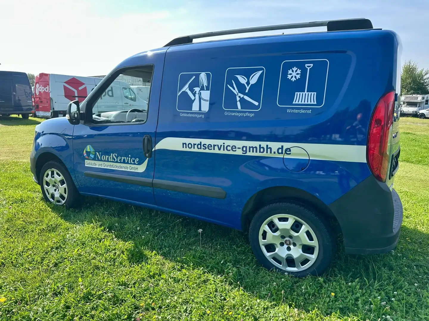 Fiat Doblo Basis Klima Bleu - 2